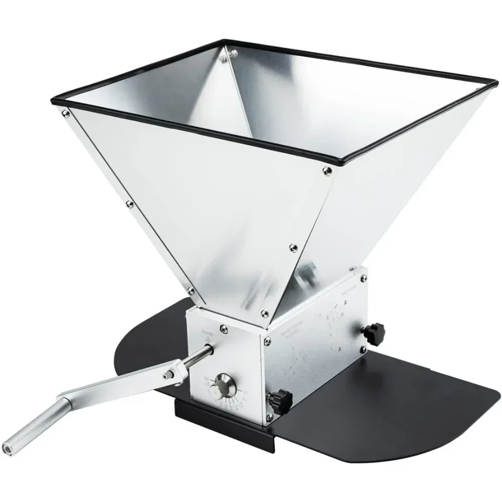 grain mill pro with 3 rollers 13lb hopper and steel metal base, brewing for grain malt barley, malt mill for homebrew beer, grai
grain mill pro with 3 rollers 13lb hopper and steel metal base, brewing for grain malt barley, malt mill for homebrew beer, grai