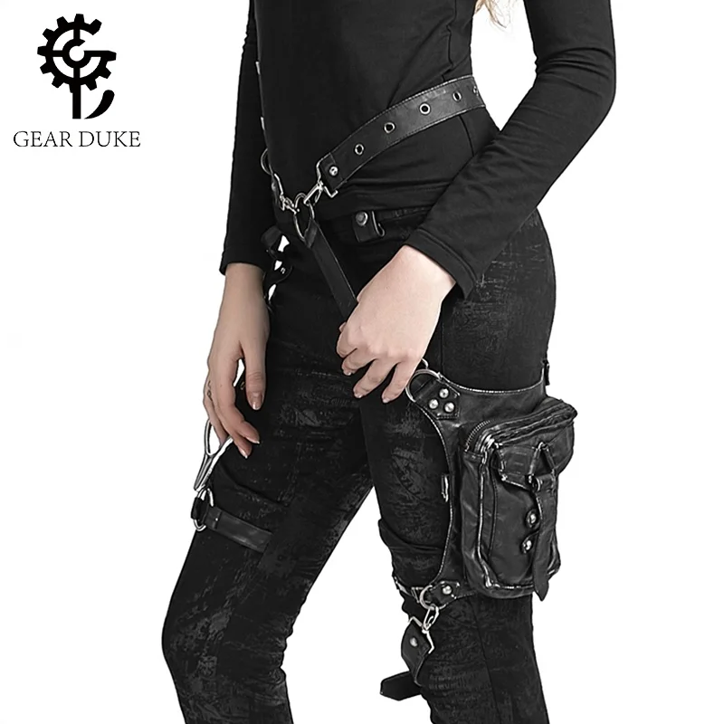 Casual Fashion Motorcycle Women's Bag Gear 2019 New Style Steam Punk Retro Waist Bag Shoulder Crossbody Soft PU Leather
Casual Fashion Motorcycle Women's Bag Gear 2019 New Style Steam Punk Retro Waist Bag Shoulder Crossbody Soft PU Leather