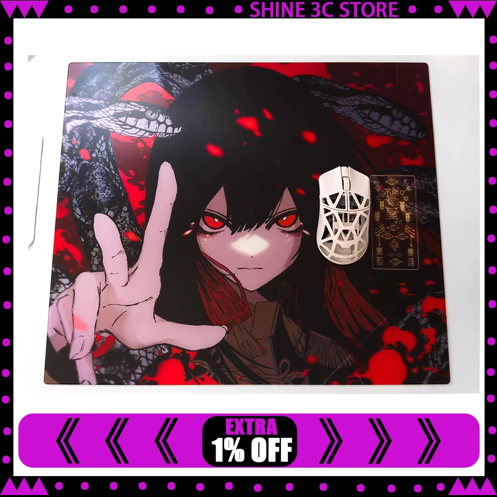 PAN Esports Red Jade Glass Mousepad Smooth and Speed Mouse Pad FPS Duplicate Abyssgaming For TTK APEX CSGO PC Accessories Gifts
PAN Esports Red Jade Glass Mousepad Smooth and Speed Mouse Pad FPS Duplicate Abyssgaming For TTK APEX CSGO PC Accessories Gifts