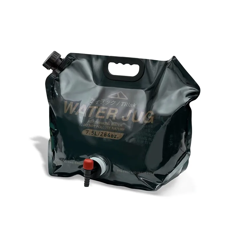 Outdoor camping water bag portable folding bucket 7.5L large capacity soft water bag hiking
Outdoor camping water bag portable folding bucket 7.5L large capacity soft water bag hiking