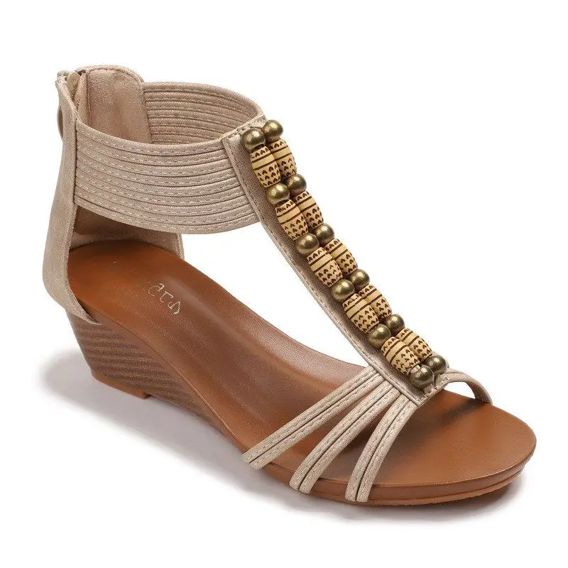 2026 New Retro Cross-border Roman Sandals Women's n Holiday Zipper Open-Toe Heels Comfortable Summer oes EVA Material
2026 New Retro Cross-border Roman Sandals Women's n Holiday Zipper Open-Toe Heels Comfortable Summer oes EVA Material