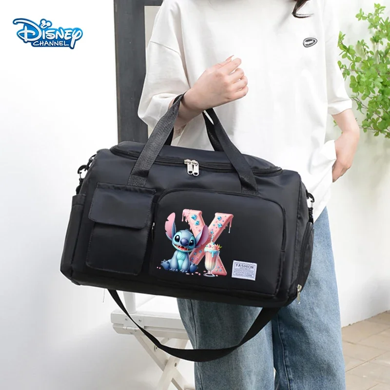 Stitch Travel Bag Disney Kawaii Pattern Luggage Bags High-capacity Gym Storage Bag with Shoe Cabinet Short Distance Handbag Gift
Stitch Travel Bag Disney Kawaii Pattern Luggage Bags High-capacity Gym Storage Bag with Shoe Cabinet Short Distance Handbag Gift