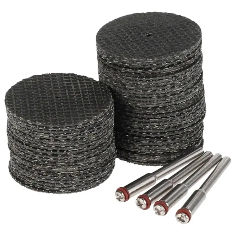LLCS-104Pcs 32Mm Abrasive Cutting Discs With Mandrel Grinding Wheel For Dremel Accesories Metal Cutting Rotary Tool Saw Blade
LLCS-104Pcs 32Mm Abrasive Cutting Discs With Mandrel Grinding Wheel For Dremel Accesories Metal Cutting Rotary Tool Saw Blade