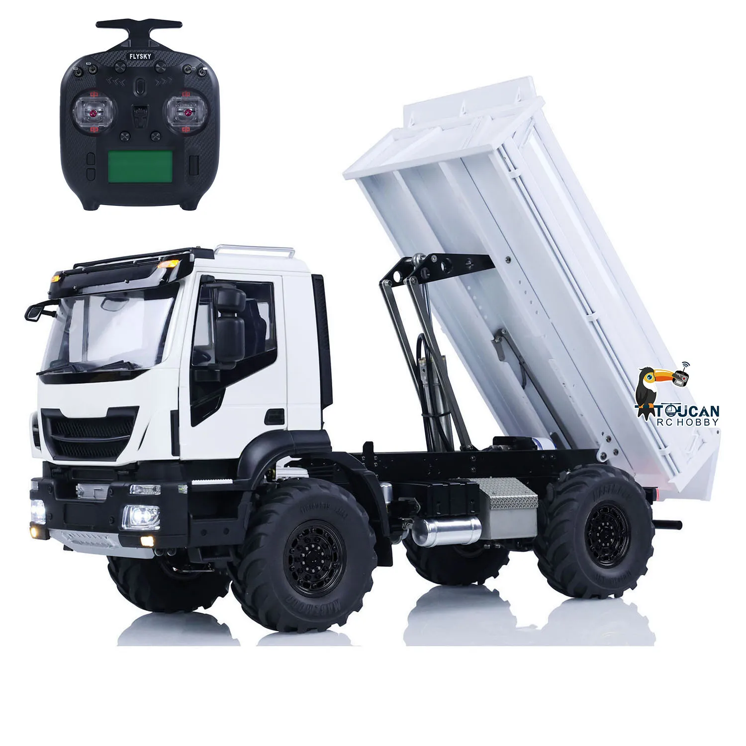 1/14 Scale 4x4 RC Hydraulic Dump Truck Remote Control Car Metal Tipper Dumper 2-speed Model Vehicle Light Sound Toys for Boys
1/14 Scale 4x4 RC Hydraulic Dump Truck Remote Control Car Metal Tipper Dumper 2-speed Model Vehicle Light Sound Toys for Boys