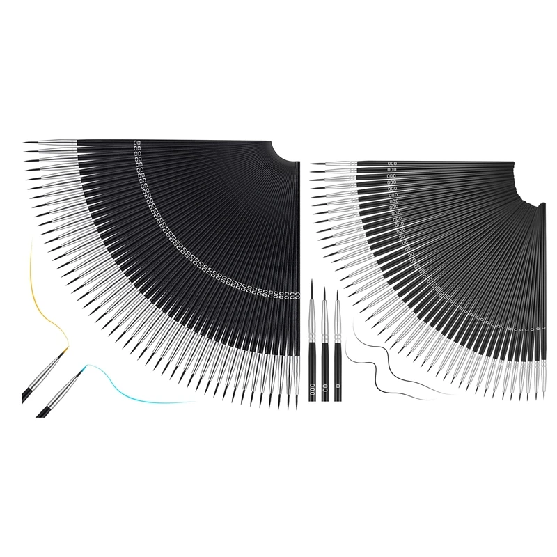 200 Pcs Round Painting Brush Hand Made Drawing Detail Brushes Art Synthetic Fine Paint Brushes For Acrylic-AT82
200 Pcs Round Painting Brush Hand Made Drawing Detail Brushes Art Synthetic Fine Paint Brushes For Acrylic-AT82