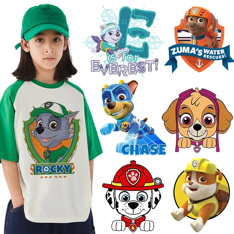 New Paw Patrol Cartoon Iron on Patches for Clothing Anime DIY T-shirt Heat Transfer Patch Clothes CustomSticker Children Gifts
New Paw Patrol Cartoon Iron on Patches for Clothing Anime DIY T-shirt Heat Transfer Patch Clothes CustomSticker Children Gifts
