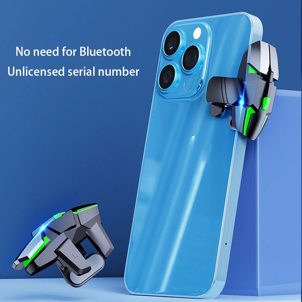 2Pcs Professional 6Finger Phone Game Trigger for PUBG Aim Shooting Gaming Artifact Gamepad Controller for Android IPhone Gamepad
2Pcs Professional 6Finger Phone Game Trigger for PUBG Aim Shooting Gaming Artifact Gamepad Controller for Android IPhone Gamepad