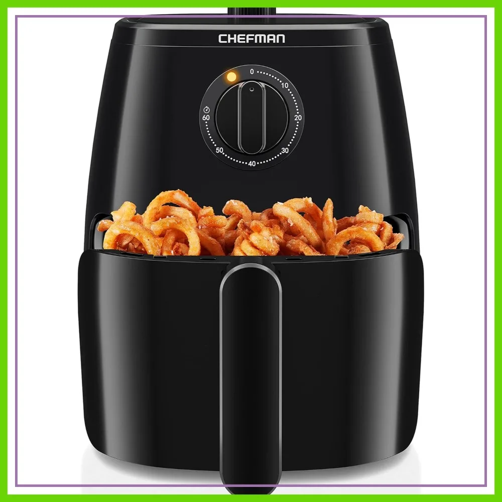 5-Quart Air Fryer with 60-Min Timer, Cook with 80% Less Oil, Adjustable Temp, Nonstick Basket & Tray
5-Quart Air Fryer with 60-Min Timer, Cook with 80% Less Oil, Adjustable Temp, Nonstick Basket & Tray