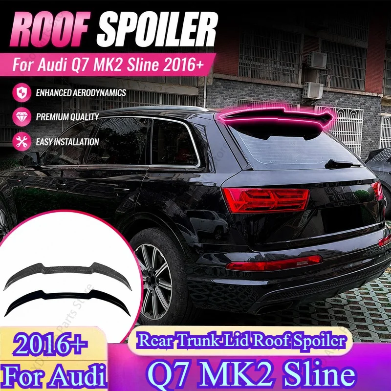 Car Rear Bumper Spoiler Lip For Audi Q7 MK2 Sline 2016+ Tail Trunk Roof Splitter Auto Part Exterior Body Kits Accessories Tuning
Car Rear Bumper Spoiler Lip For Audi Q7 MK2 Sline 2016+ Tail Trunk Roof Splitter Auto Part Exterior Body Kits Accessories Tuning