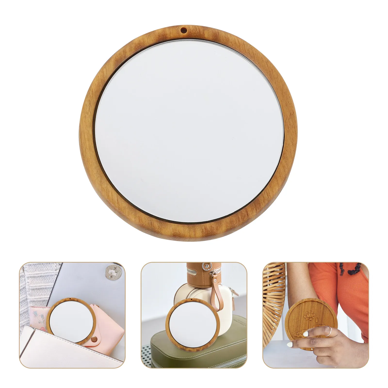 Портативное зеркало для макияжа Lotus, 1 шт., миниатюрное круглое карманное зеркало для путешествий и повседневного использования, женское, в старинном стиле, с HD-отражением
Портативное зеркало для макияжа Lotus, 1 шт., миниатюрное круглое карманное зеркало для путешествий и повседневного использования, женское, в старинном стиле, с HD-отражением