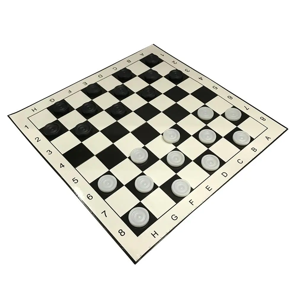 Plastic Checkers Set 12pcs Chinese Jump Game Foldable Lightweight Non Premium Material Board for Kids Adults Home
Plastic Checkers Set 12pcs Chinese Jump Game Foldable Lightweight Non Premium Material Board for Kids Adults Home