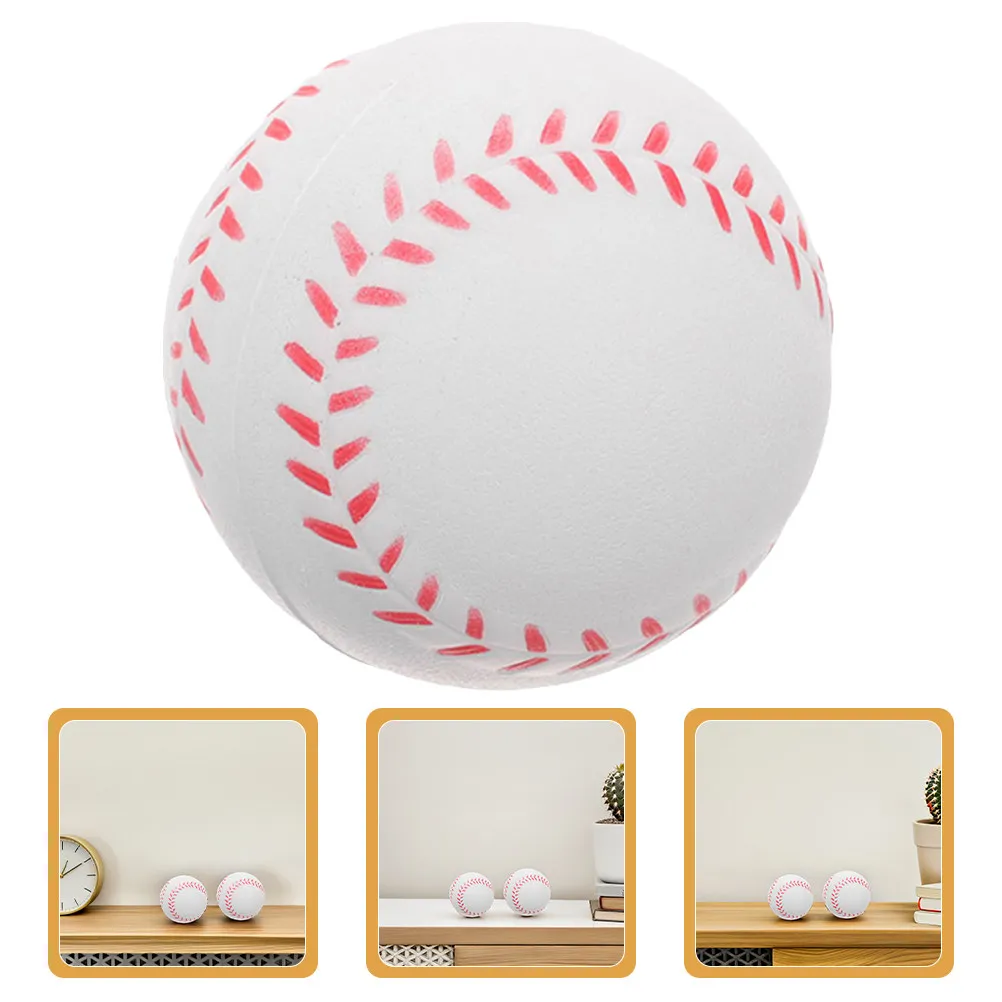 5Pcs PU Foam Baseball Practice Balls Soft Safe Indoor Outdoor Training Set Youth Softball Skill Trainer Softball Balls
5Pcs PU Foam Baseball Practice Balls Soft Safe Indoor Outdoor Training Set Youth Softball Skill Trainer Softball Balls