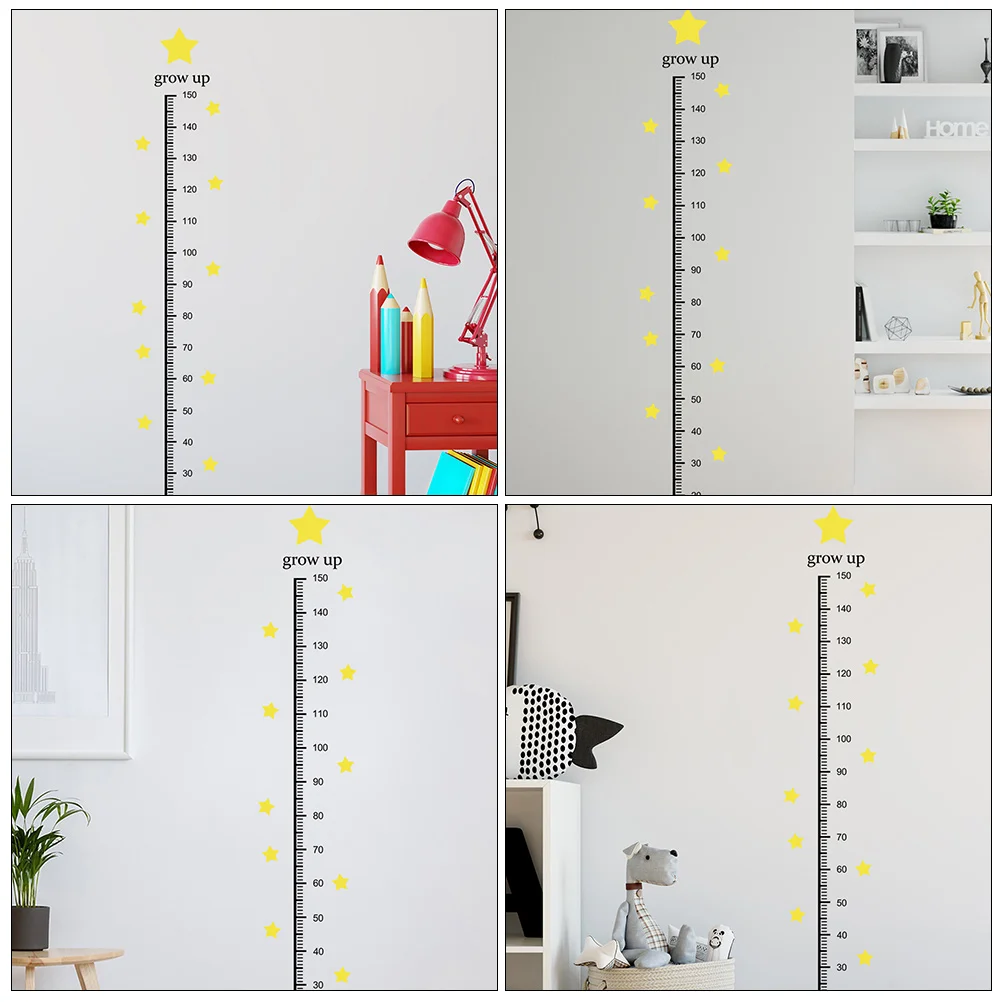 2 Sheets 30x45cm Height Wall Stickers PVC Kids Star Growth Chart Decal Measuring Ruler Bedroom Toy Store Decoration Kid Height
2 Sheets 30x45cm Height Wall Stickers PVC Kids Star Growth Chart Decal Measuring Ruler Bedroom Toy Store Decoration Kid Height