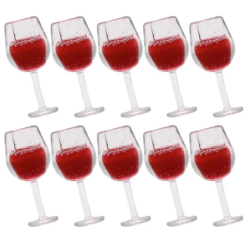 10 Pcs Dollhouse Glass Glasses Cups Micro Food Play Props Mini Miniature Resin Child Goblets
10 Pcs Dollhouse Glass Glasses Cups Micro Food Play Props Mini Miniature Resin Child Goblets