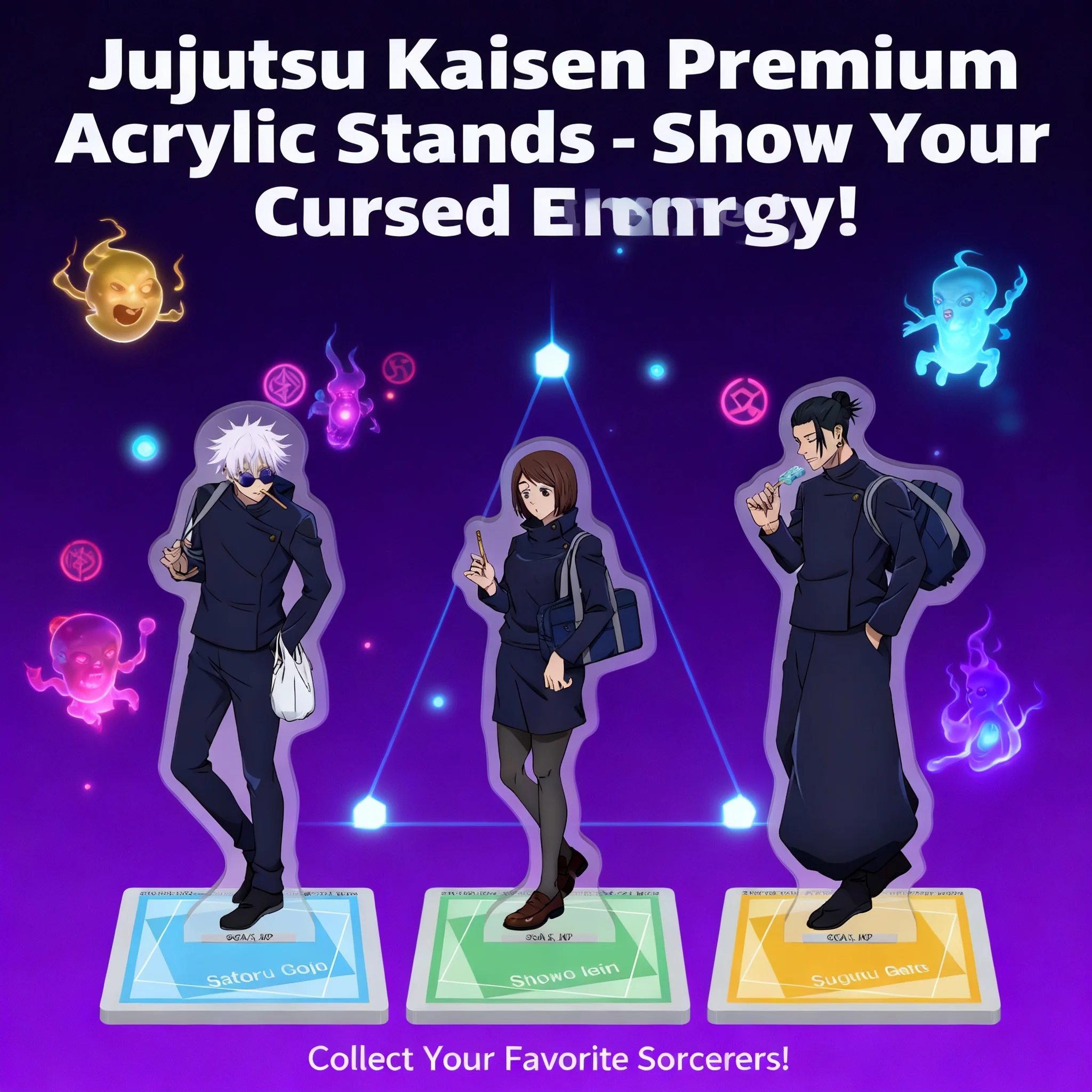 Jujutsu Kaisen Acrylic Stand Gojo Satoru Yuji Itadori Megumi Fushiguro Nobara Kugisaki Kawaii Figure
Jujutsu Kaisen Acrylic Stand Gojo Satoru Yuji Itadori Megumi Fushiguro Nobara Kugisaki Kawaii Figure