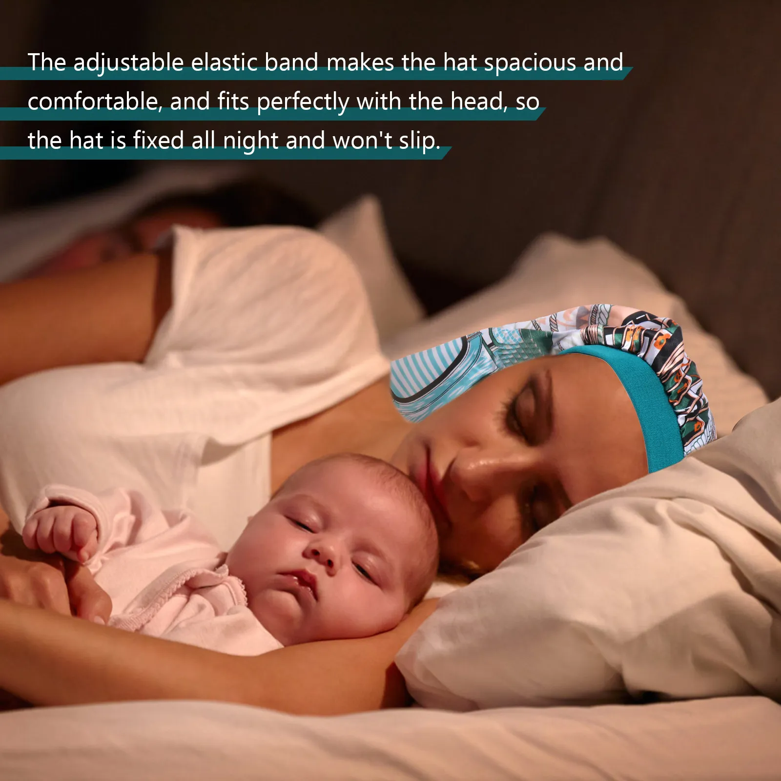 Satin Sleep Hat Lightweight Breathable Comfortable Long Cap Durable Bonnet Smooth Keeps Hair In Place Prevents Slipping Fits
Satin Sleep Hat Lightweight Breathable Comfortable Long Cap Durable Bonnet Smooth Keeps Hair In Place Prevents Slipping Fits