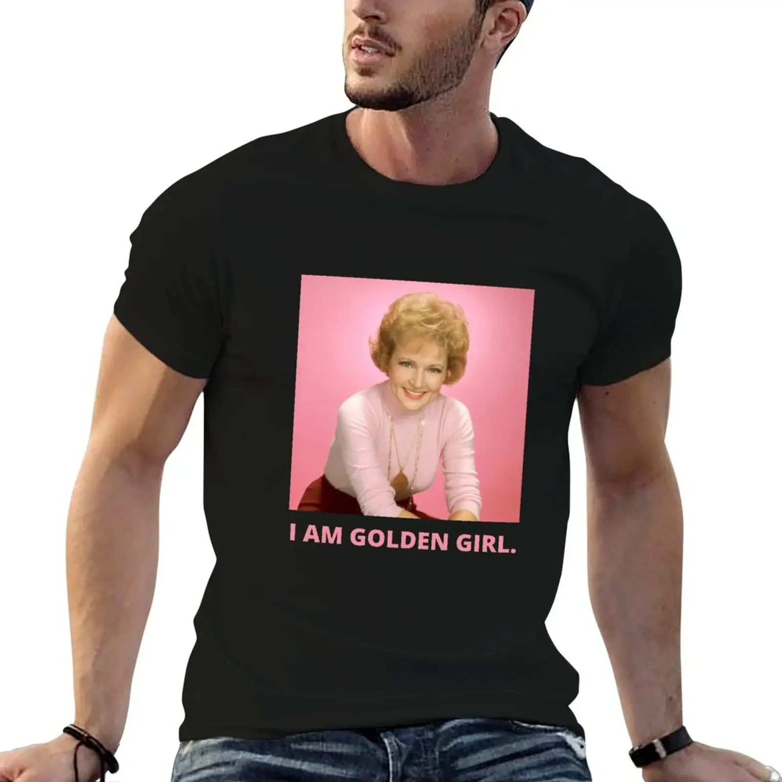 I Am Golden Girl. T-Shirt baggy shirts tshirts personalised black t-shirts for men
I Am Golden Girl. T-Shirt baggy shirts tshirts personalised black t-shirts for men