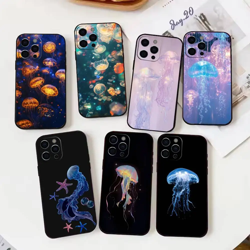 Scratch - Resistant Jellyfish Phone Case For iPhone 17,16,15,14,13,12,11 X XR Plus,Soft Silicone Black Cover
Scratch - Resistant Jellyfish Phone Case For iPhone 17,16,15,14,13,12,11 X XR Plus,Soft Silicone Black Cover
