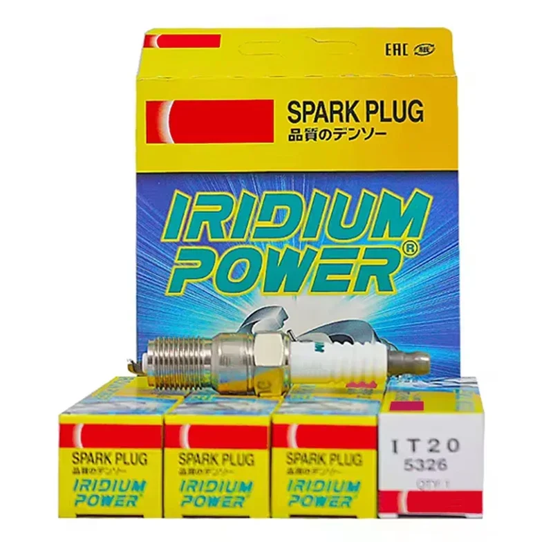 5326 IT20 Iridium Spark Plug Candles for CITROEN CX DS FORD ESCORT FIESTA JAGUAR MAZDA MERCEDES-BENZ PEUGEOT RENAULT VOLVO AUDI
5326 IT20 Iridium Spark Plug Candles for CITROEN CX DS FORD ESCORT FIESTA JAGUAR MAZDA MERCEDES-BENZ PEUGEOT RENAULT VOLVO AUDI
