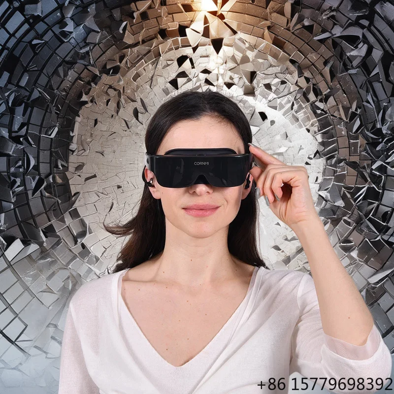 3D VR Personal Cinema Helmet Gaming Movie VR Headsets with Headset, Education Virtual Reality Smart Glasses
3D VR Personal Cinema Helmet Gaming Movie VR Headsets with Headset, Education Virtual Reality Smart Glasses