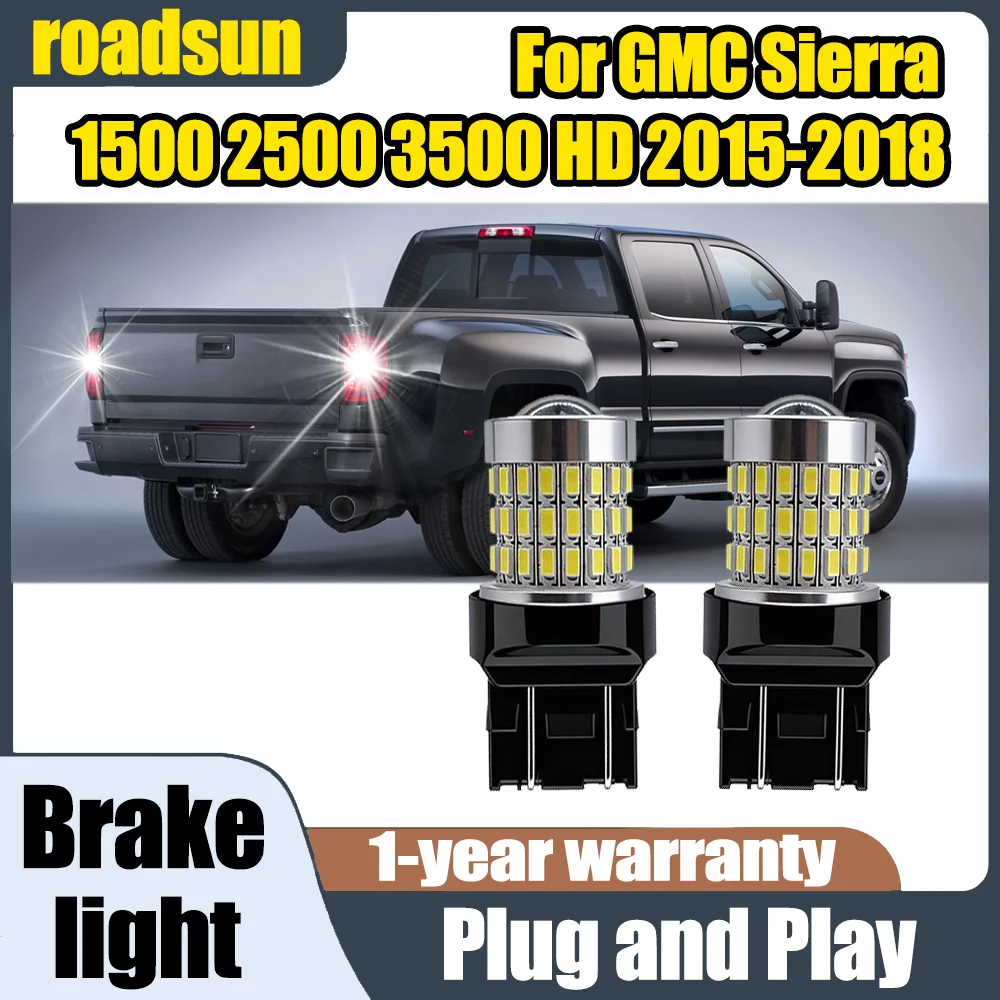 2PCS High Power 7443 Projector Lens Light Canbus No error LED Brake Light Bulbs 12V For GMC Sierra 1500 2500 3500 HD 2015-2018
2PCS High Power 7443 Projector Lens Light Canbus No error LED Brake Light Bulbs 12V For GMC Sierra 1500 2500 3500 HD 2015-2018