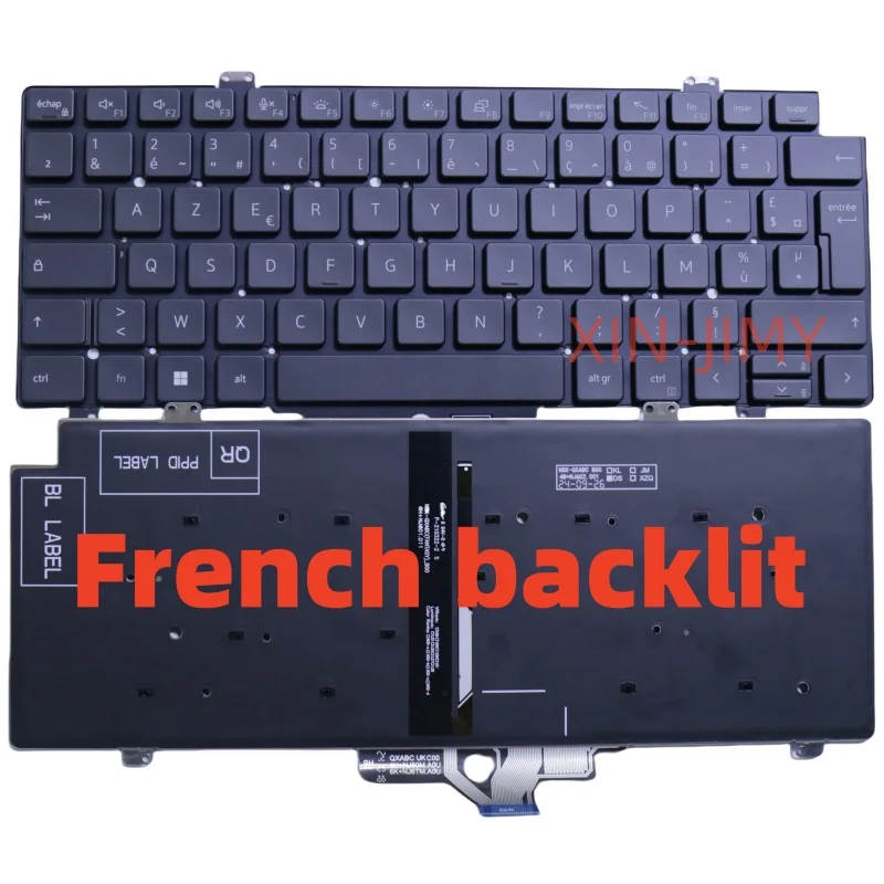 French Backlit black Laptop keyboard For Dell For Inspiron 5410 5415 5418 5420 5310 5320 7415 7425 Not fit E5420
French Backlit black Laptop keyboard For Dell For Inspiron 5410 5415 5418 5420 5310 5320 7415 7425 Not fit E5420