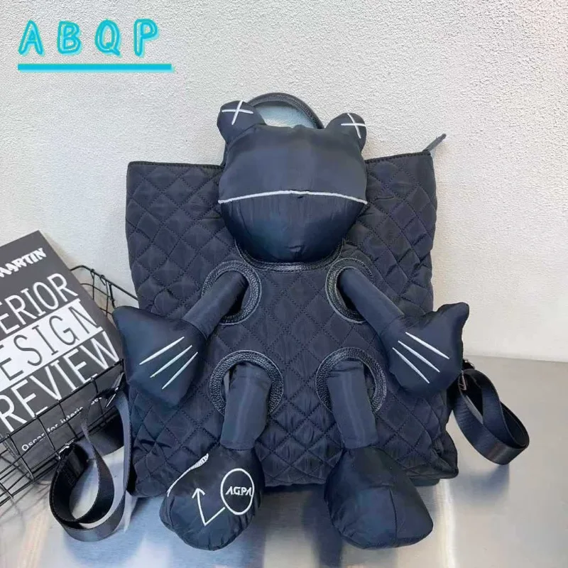 New Women's Doll Backpack Luxury Brand Fashion Doll Style Women's Backpack Large Capacity Personalized Leisure Travel Backpack
New Women's Doll Backpack Luxury Brand Fashion Doll Style Women's Backpack Large Capacity Personalized Leisure Travel Backpack