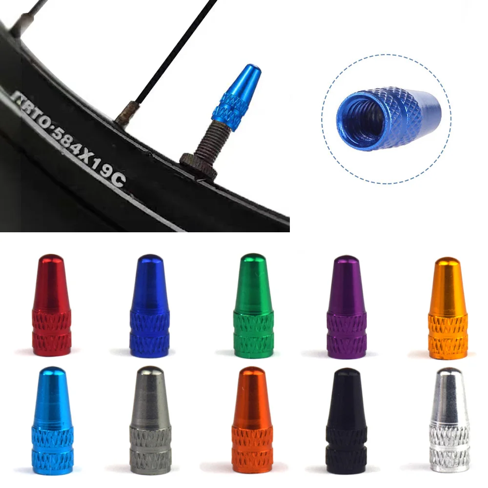 Presta Valve Stems Aluminum Alloy Colorful Valve Caps MTB Dust Proof Valve Covers Bike Accessories Road Bike Tire Caps
Presta Valve Stems Aluminum Alloy Colorful Valve Caps MTB Dust Proof Valve Covers Bike Accessories Road Bike Tire Caps