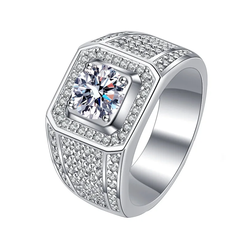 D Color VVS1 Moissanite Ring, 2ct Main Stone Pave Style, High Sparkle Unisex Ring, Luxury Couple Band
D Color VVS1 Moissanite Ring, 2ct Main Stone Pave Style, High Sparkle Unisex Ring, Luxury Couple Band