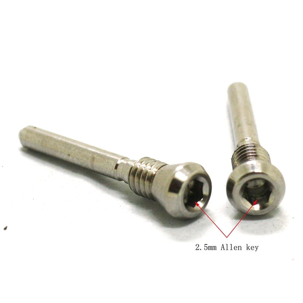 2pcs Road Bicycle Brake Titanium Alloy Bolts Threaded Pin Inserts Screw For-SRAM Force Hydraulic Disc Brake Caliper Pin 2-4N.M
2pcs Road Bicycle Brake Titanium Alloy Bolts Threaded Pin Inserts Screw For-SRAM Force Hydraulic Disc Brake Caliper Pin 2-4N.M