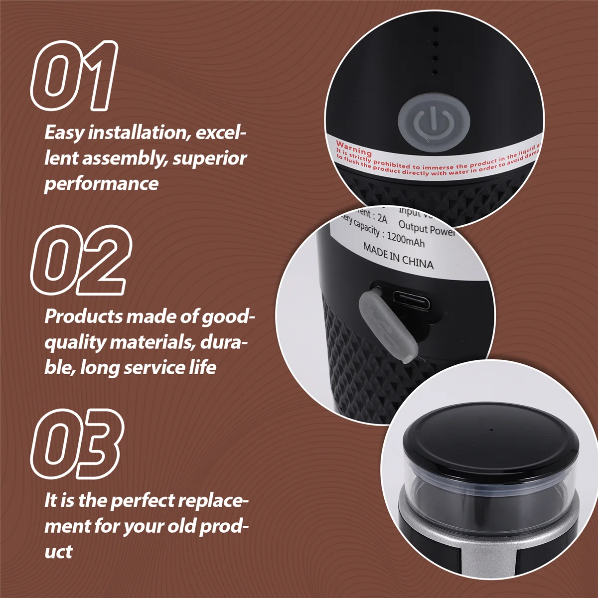 Электронная кофеварка A190P, перезаряжаемая кофемашина для эспрессо, портативная автомобильная кофеварка, молотый кофе и эспрессо, путешествия, кемпинг
Электронная кофеварка A190P, перезаряжаемая кофемашина для эспрессо, портативная автомобильная кофеварка, молотый кофе и эспрессо, путешествия, кемпинг