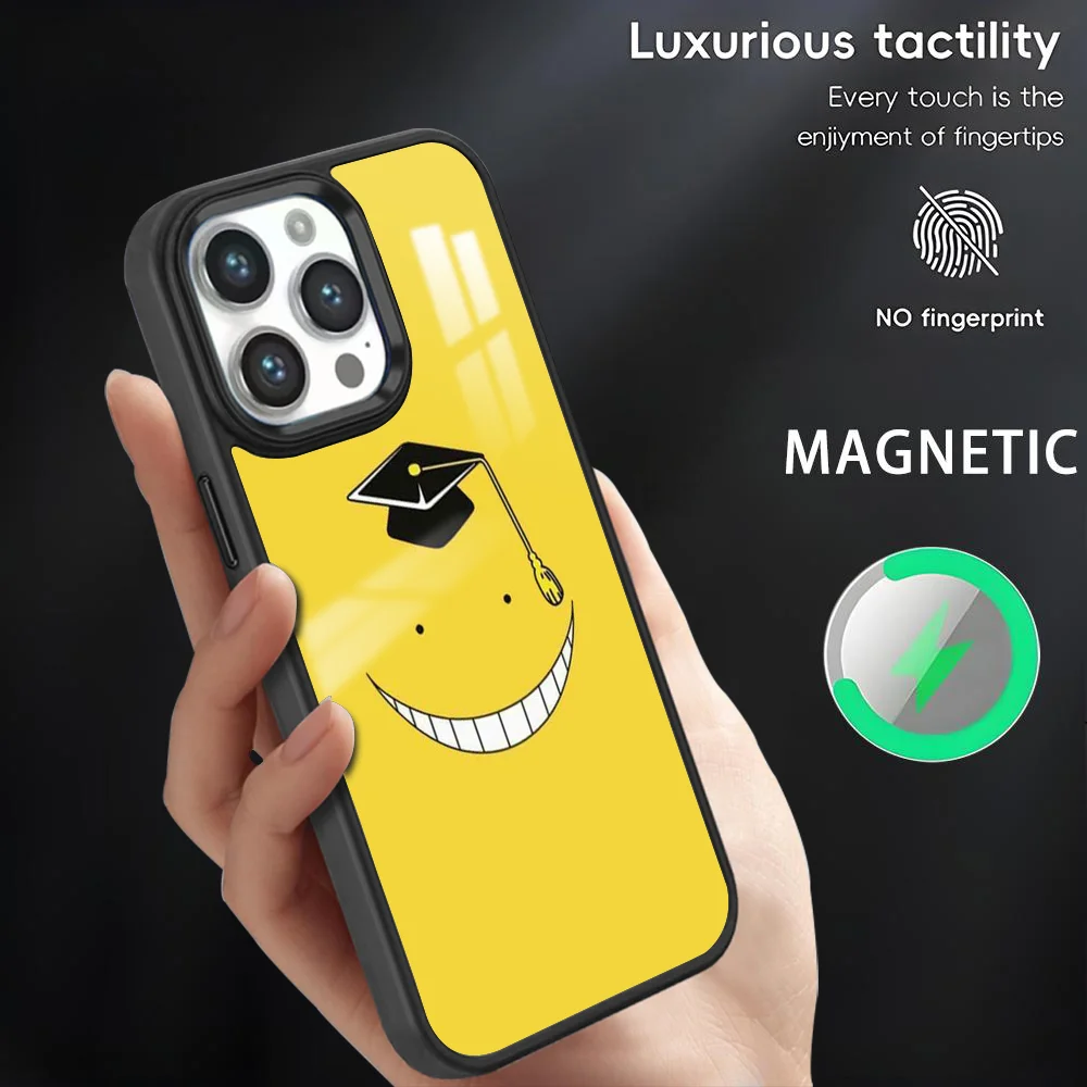 A-Assassination Classroom Phone Case For iPhone 16 15 14 13 12 11 Pro Max Plus Mini Magnetic Magsafe Wireless Charging Cover
A-Assassination Classroom Phone Case For iPhone 16 15 14 13 12 11 Pro Max Plus Mini Magnetic Magsafe Wireless Charging Cover