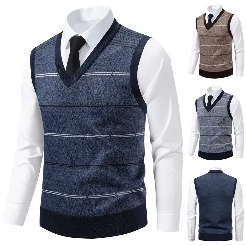 Youth Diamond Vest Pullover Sweater Back Fashion Urban Style Thickened Knitted Top Women's Casual Wear Non-deformable
Youth Diamond Vest Pullover Sweater Back Fashion Urban Style Thickened Knitted Top Women's Casual Wear Non-deformable