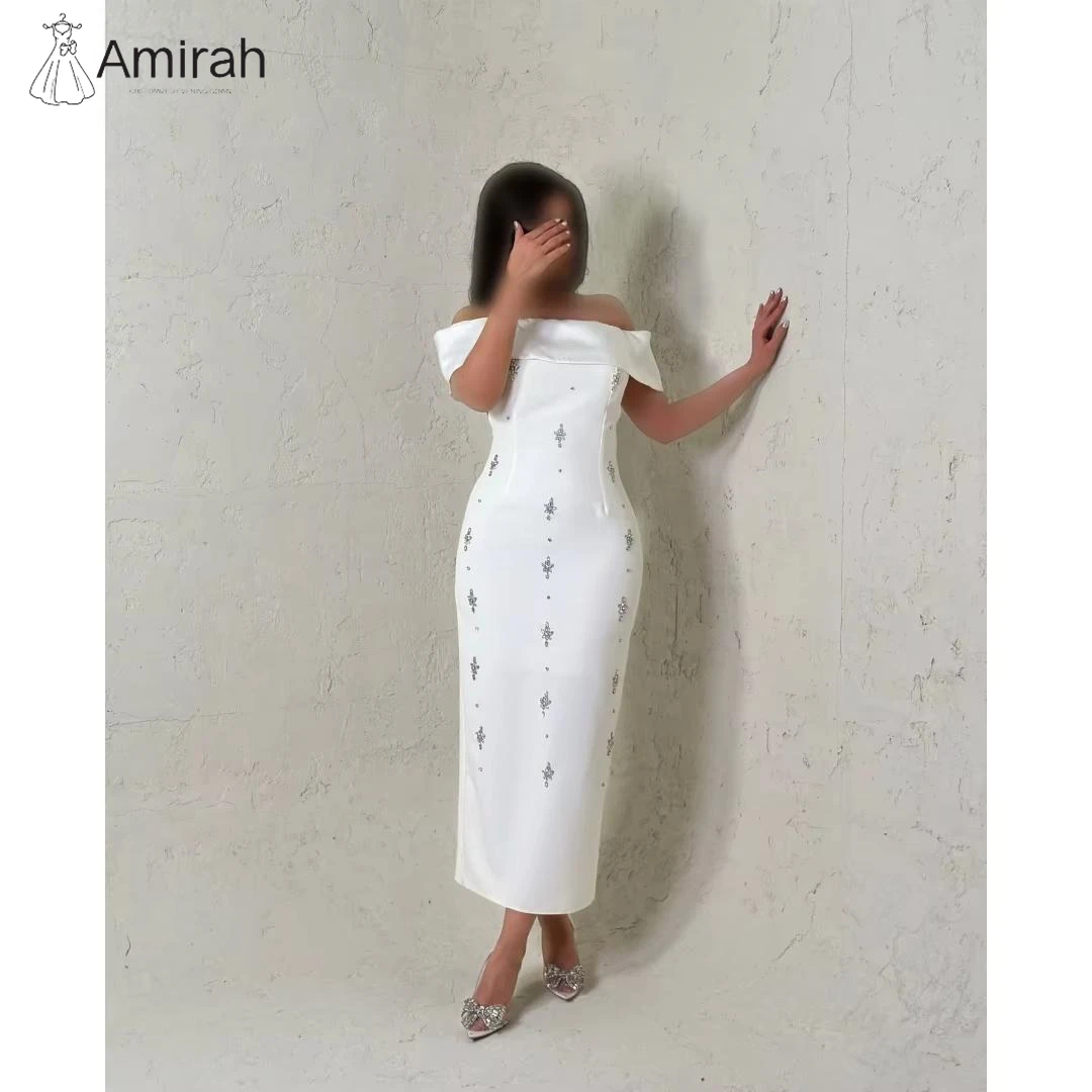 Amirah Customized Evening Dresses Woman Elegant Dresses for Special Event Satin Ankle Length Skirt Fish Tail Off the Shoulders
Amirah Customized Evening Dresses Woman Elegant Dresses for Special Event Satin Ankle Length Skirt Fish Tail Off the Shoulders
