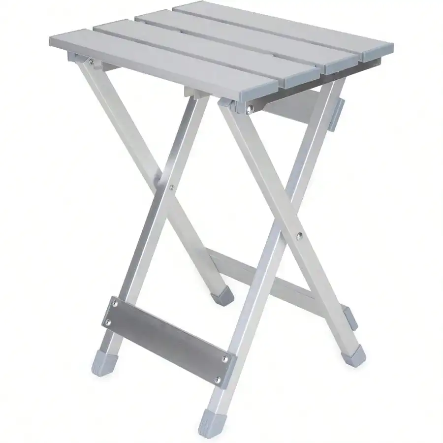 Aluminum Small Outdoor Side Table - Folding Camping Table Supports Up To 130lb - Features Durable Aluminum Construction - Collap
Aluminum Small Outdoor Side Table - Folding Camping Table Supports Up To 130lb - Features Durable Aluminum Construction - Collap