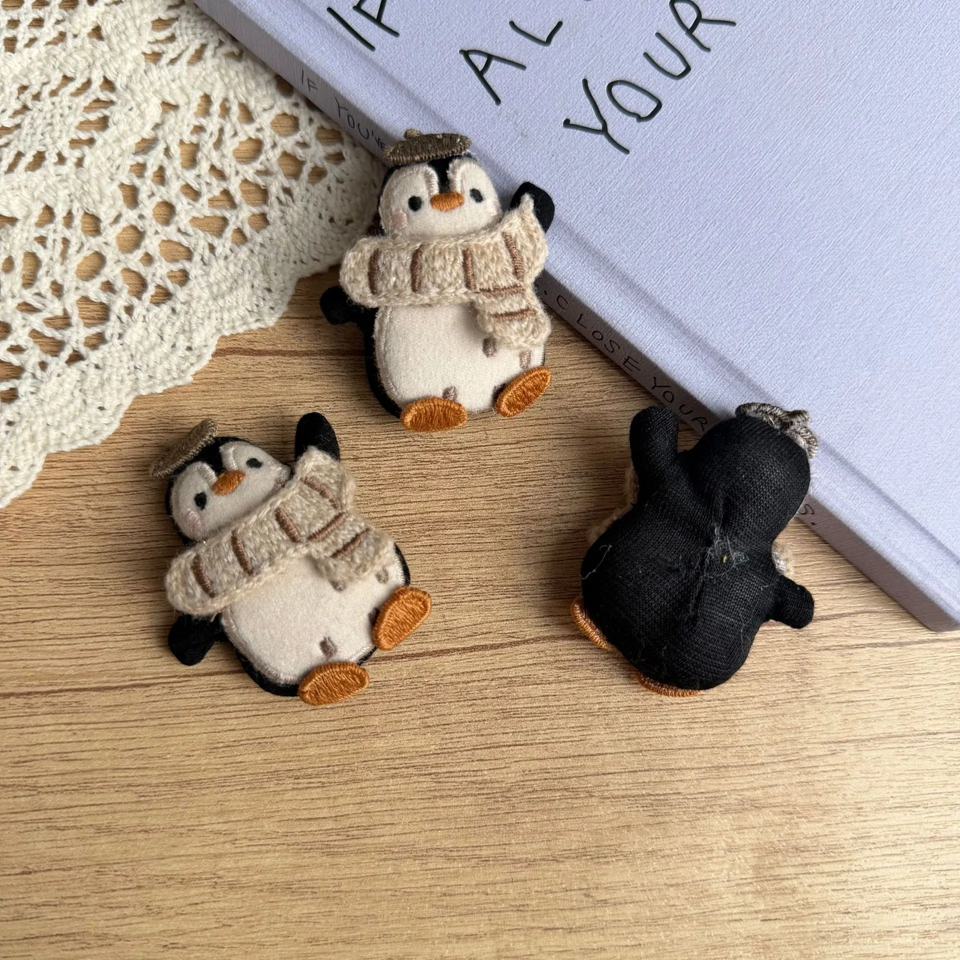 Soft Plush Stuffed Little Penguin Semi Finished Material for Hat Scarf Shoes Apparel Handmade Cute Embellishment
Soft Plush Stuffed Little Penguin Semi Finished Material for Hat Scarf Shoes Apparel Handmade Cute Embellishment