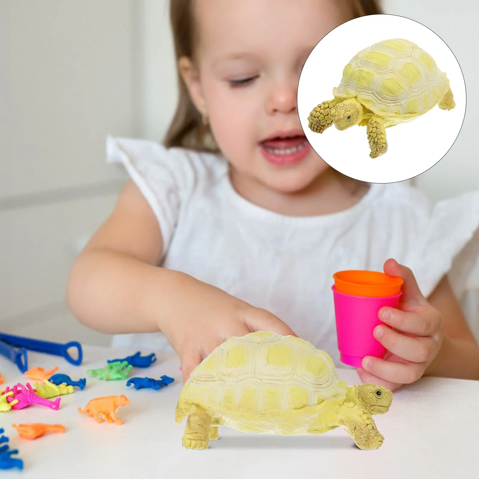 Simulation Turtle Plastic Animal Decoration Lifelike Turtle Figure Landscape Desktop Small Animal Decor Educational Realistic
Simulation Turtle Plastic Animal Decoration Lifelike Turtle Figure Landscape Desktop Small Animal Decor Educational Realistic