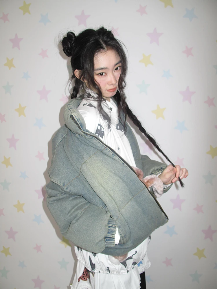 Пуховик NP Water Waed Denim с молнией, повседневный, с длинными рукавами, стандартной длины, теплый, без капюшона
Пуховик NP Water Waed Denim с молнией, повседневный, с длинными рукавами, стандартной длины, теплый, без капюшона