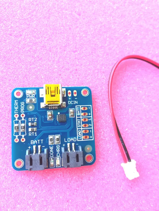 Spot 259 USB Lilon/LiPoly Charger MCP73833 Module USB LiIon/LiPoly charger - v1.2
Spot 259 USB Lilon/LiPoly Charger MCP73833 Module USB LiIon/LiPoly charger - v1.2