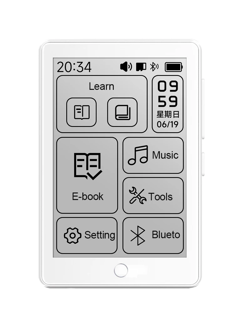 MP3-плеер Famue с 2,7-дюймовым экраном E-ink, мини-ридер электронных книг, BT5.4, без синего света, безопасный для глаз, для студентов, для записи в классе и на совещаниях
MP3-плеер Famue с 2,7-дюймовым экраном E-ink, мини-ридер электронных книг, BT5.4, без синего света, безопасный для глаз, для студентов, для записи в классе и на совещаниях