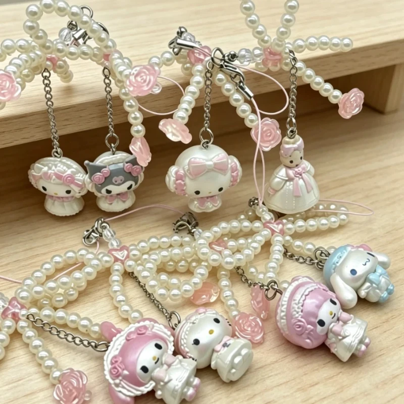 Anime Figure Wedding Series Charms Cinnamoroll Kuromi Pearl Keychain Decoration Blind Box Kawaii Bag Pendan Festival Gifts
Anime Figure Wedding Series Charms Cinnamoroll Kuromi Pearl Keychain Decoration Blind Box Kawaii Bag Pendan Festival Gifts