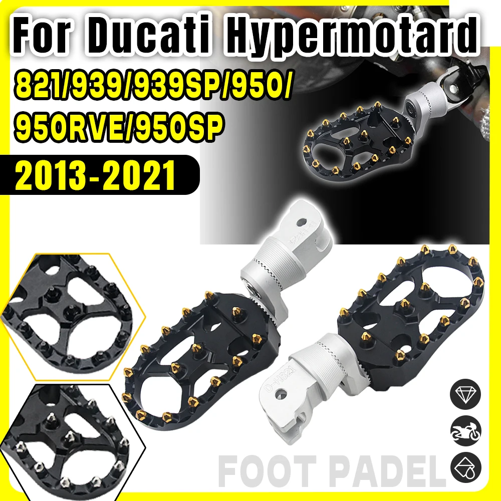 Motorcycle Front Rear Footrests 360 Rotatable Rider Foot Pegs For DUCATI HYPERMOTARD 821 939 SP 950 RVE SP Hyperstrada 821 939
Motorcycle Front Rear Footrests 360 Rotatable Rider Foot Pegs For DUCATI HYPERMOTARD 821 939 SP 950 RVE SP Hyperstrada 821 939
