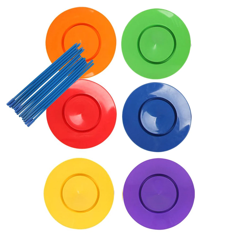 ZK20 Colorful Juggling Spinning Plates Acrobatic Stage Performance Props Clown Party Supply Playset for Toddler Adult
ZK20 Colorful Juggling Spinning Plates Acrobatic Stage Performance Props Clown Party Supply Playset for Toddler Adult