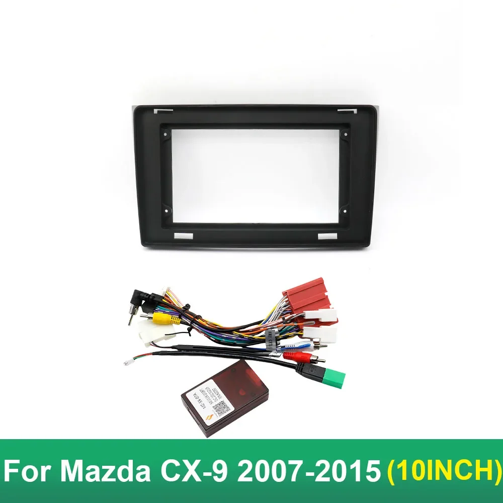 Car Audio 10.1" Big Screen Fascia Frame Adapter For Mazda CX-9 2007-2015 2DIN Dash Fitting Panel Frame Kit
Car Audio 10.1" Big Screen Fascia Frame Adapter For Mazda CX-9 2007-2015 2DIN Dash Fitting Panel Frame Kit