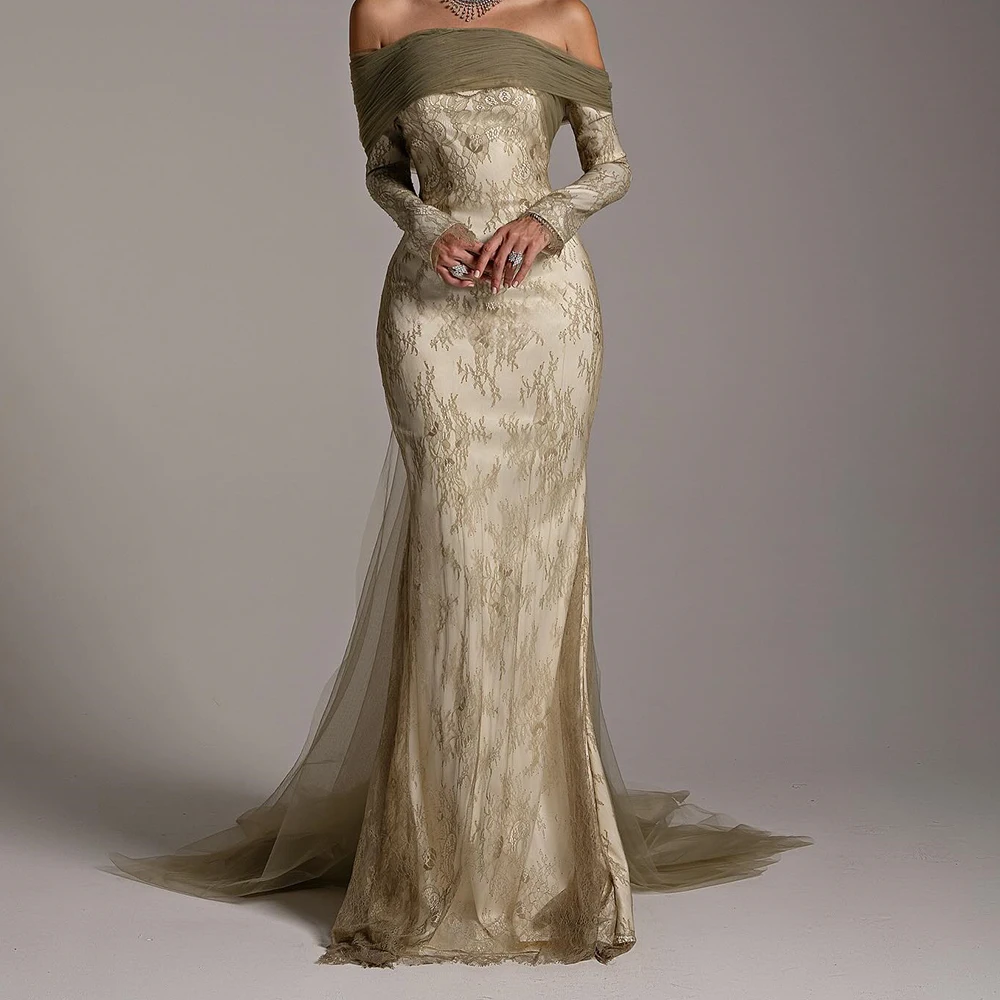 Fashion Straight Floor Length Strapless Tulle Long Sleeves Pleats Evening Dress Temperament Photo Color vestidos de fiesta
Fashion Straight Floor Length Strapless Tulle Long Sleeves Pleats Evening Dress Temperament Photo Color vestidos de fiesta