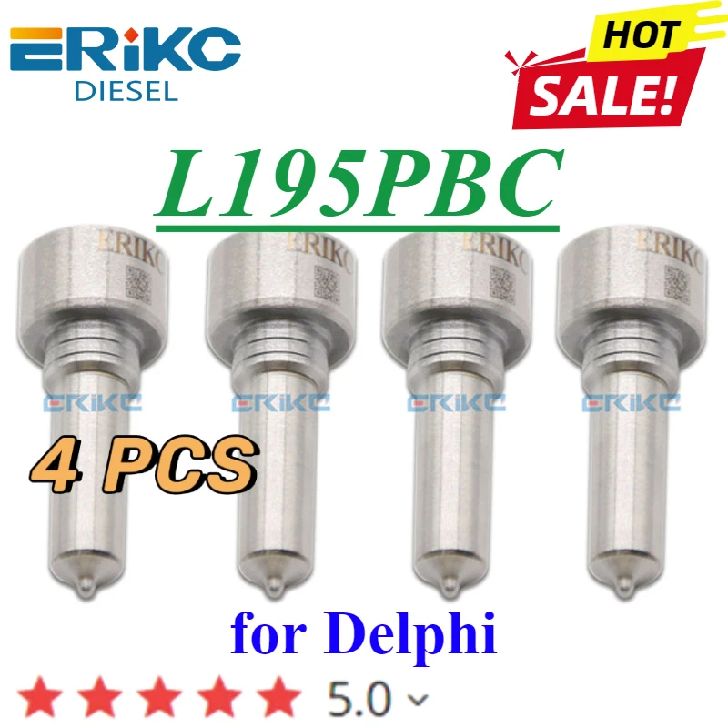 4PC L195PBC Common Rail Diesel Injector Nozzle L195 PBC Nozzle Spray L195 PBC Assembly For Delphi BEBE4D12001 BEBE4D37001
4PC L195PBC Common Rail Diesel Injector Nozzle L195 PBC Nozzle Spray L195 PBC Assembly For Delphi BEBE4D12001 BEBE4D37001