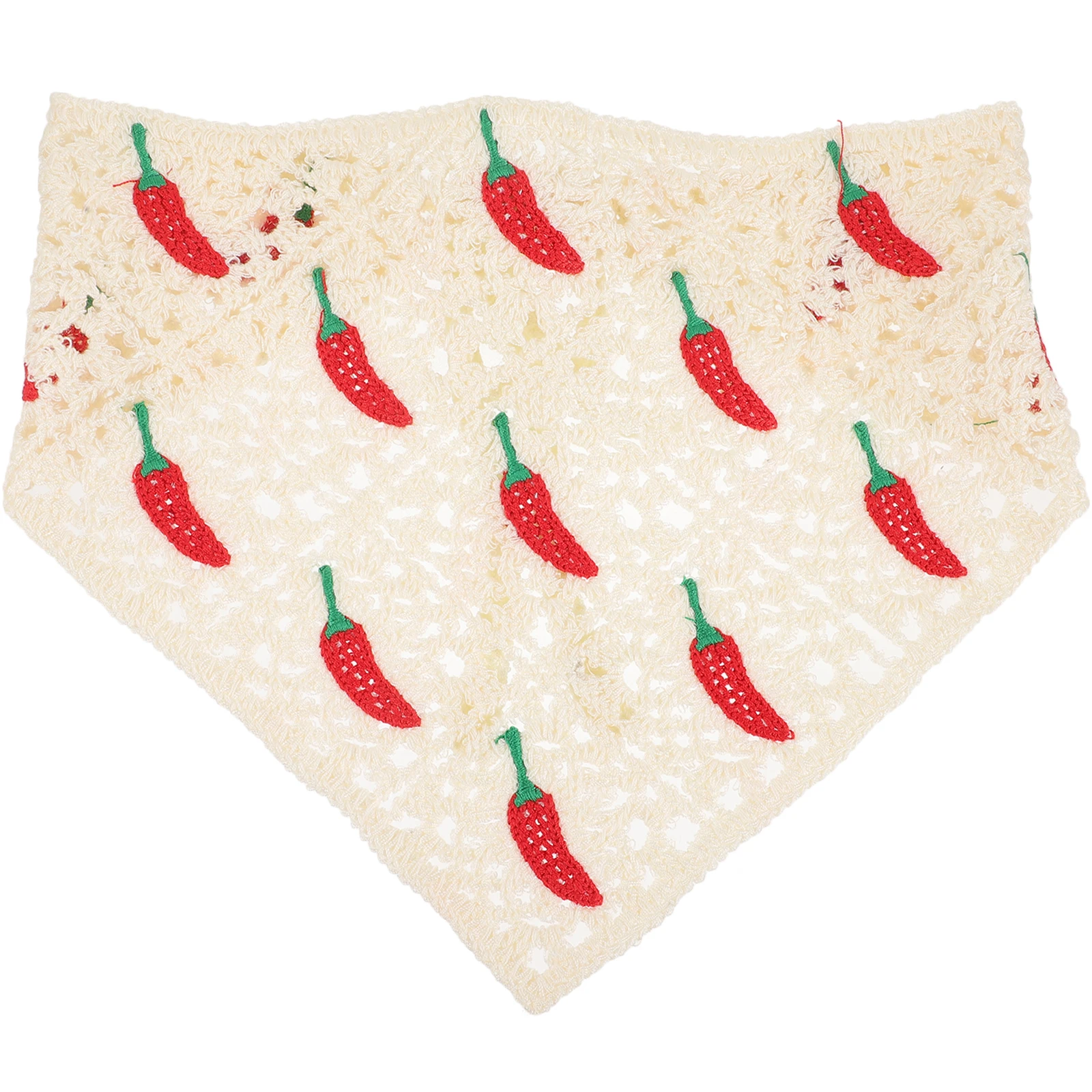 Strap Turban Beach Hair Accessories Bandana for Girls Crochet Women Scarves Headscarf Chili Print Comfortable Knit Sweet Style
Strap Turban Beach Hair Accessories Bandana for Girls Crochet Women Scarves Headscarf Chili Print Comfortable Knit Sweet Style