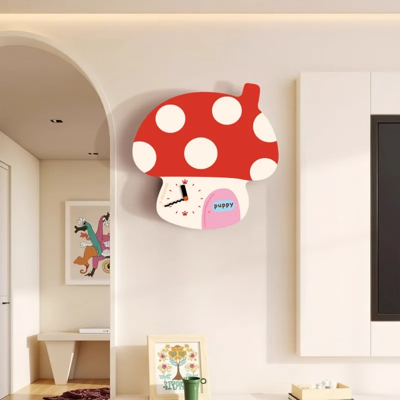 Настенные часы в мультяшном стиле с грибами, креативные скандинавские роскошные высококачественные настенные часы для гостиной, домашний декор, Relojes De Pared FYWC
Настенные часы в мультяшном стиле с грибами, креативные скандинавские роскошные высококачественные настенные часы для гостиной, домашний декор, Relojes De Pared FYWC