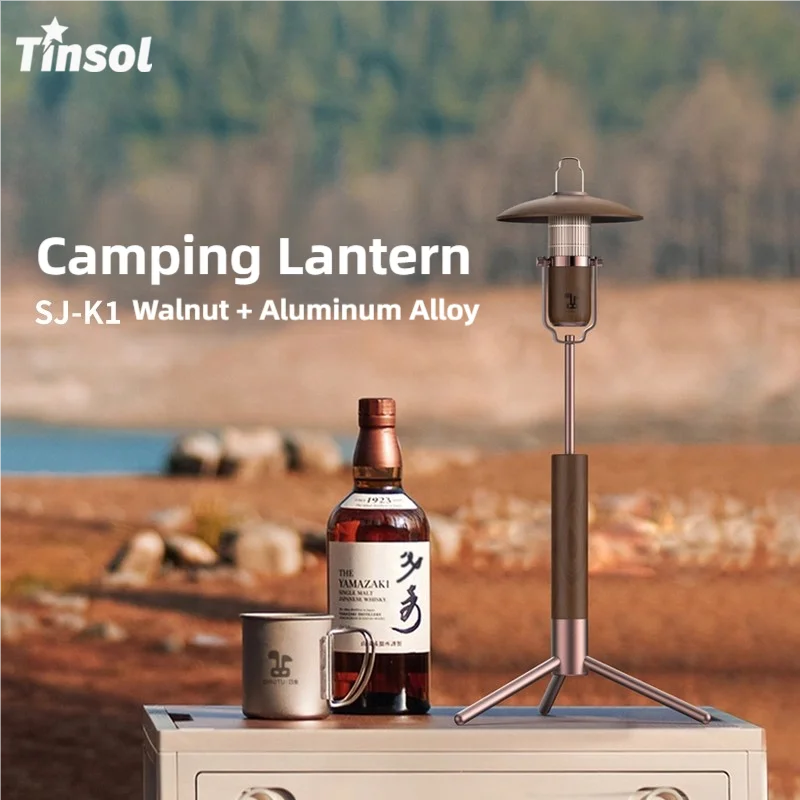 TINSOL LED Camping Light Outdoor Exquisite Charging Tent light Portable Hanging Outdoor Retro Atmosphere Light SJ-K1 Walnut Lamp
TINSOL LED Camping Light Outdoor Exquisite Charging Tent light Portable Hanging Outdoor Retro Atmosphere Light SJ-K1 Walnut Lamp