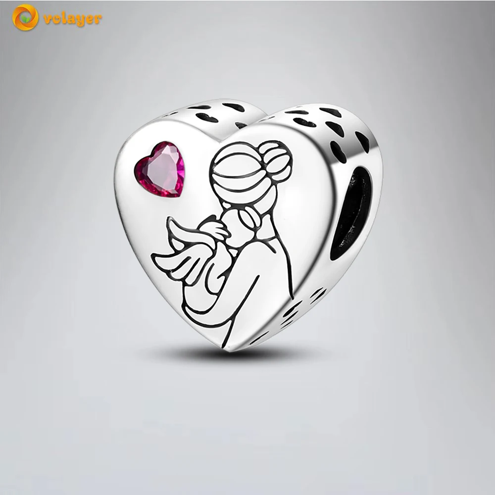Volayer 925 Sterling Silver Beads Great Mother's Love String Chram fit Original Pandora Bracelets for Women DIY Jewelry
Volayer 925 Sterling Silver Beads Great Mother's Love String Chram fit Original Pandora Bracelets for Women DIY Jewelry